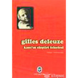 Kant`n Eletiri Felsefesi  Gilles Deleuze Cem Yaynevi