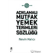 Aklamal Mutfak ve Yemek Terimleri Szl Olak Yaynclk
