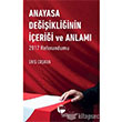 Anayasa Deiikliinin erii ve Anlam Belge Yaynlar