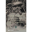 Pierre Loti`nin Mektuplar ve Son Kitab Bilge Kltr Sanat