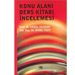 Konu Alan Ders Kitab ncelemesi An Yaynclk