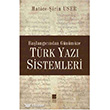 Trk Yaz Sistemleri Bilge Kltr Sanat