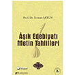 Ak Edebiyat Metin Tahlilleri Karahan Kitabevi