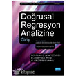 Dorusal Regresyon Analizine Giri Nobel Yaynlar