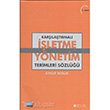 Karlatrmal letme Ynetim Terimleri Szl Nobel Yaynlar
