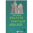 Politik letiim Szl mge Kitabevi