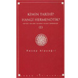 Kimin Tarihi? Hangi Hermentik? Aa Kitabevi Yaynlar