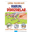 izim Teknikleri Korkun Dinozorlar Mavi Bulut Yaynlar