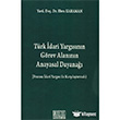 Trk dari Yargsnn Grev Alannn Anayasal Dayana On ki Levha Yaynlar