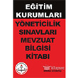 Eitim Kurumlar - Yneticilik Snavlar Mevzuat Bilgisi Kitab Kitap Dostu Yaynlar