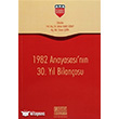 1982 Anayasas`nn 30. Yl Bilanosu On ki Levha Yaynlar