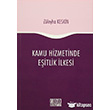 Kamu Hizmetinde Eitlik lkesi On ki Levha Yaynlar