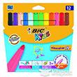 Bic Visa Ykanabilir Jumbo Keeli Boya Kalemi 12`li Kutu 829007