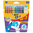 Bic Magic Silinebilir Keeli Boya Kalemi 12`li Kutu 9202952