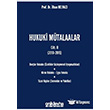 Hukuki Mtalaalar Cilt 2 2010-2015 On ki Levha Yaynlar