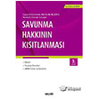 Savunma Hakknn Kstlanmas Sekin Yaynclk