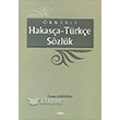 rnekli Hakasa Trke Szlk Aka Kitabevi