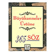 Bykanneler stne 365 Sz Anahtar Kitaplar