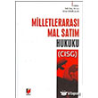 Milletleraras Mal Satm Hukuku (CISG) Adalet Yaynevi