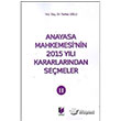 Anayasa Mahkemesi`nin 2015 Yl Kararlarndan Semeler - 2 Adalet Yaynevi