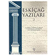 Eskia Yazlar 2 Arkeoloji Sanat Yaynlar