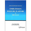 Kamu Denetilii Kurumu Ombudsman Bavuru El Kitab ve Mevzuat Adalet Yaynevi