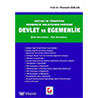 Devlet ve Egemenlik Sekin Yaynevi
