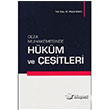 Ceza Muhakemesinde Hkm ve eitleri Adalet Yaynevi