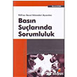 Basn Sularnda Sorumluluk Adalet Yaynevi