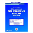 Tapu ptali Tescil Davalar Sekin Yaynevi