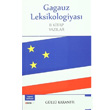 Gagauz Leksikologiyas Beng Yaynlar