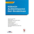 Hkmn Aklanmasnn Geri Braklmas Sekin Yaynevi