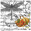 5828V Home Design 25x25 cm Transfer Artebella (Ak Zeminde Uygulanr.)