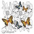 5838V Home Design 25x25 cm Transfer Artebella (Ak Zeminde Uygulanr.)