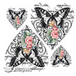 5839V Home Design 25x25 cm Transfer Artebella (Ak Zeminde Uygulanr.)