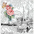 5841V Home Design 25x25 cm Transfer Artebella (Ak Zeminde Uygulanr.)