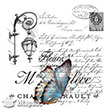 5849V Home Design 25x25 cm Transfer Artebella (Ak Zeminde Uygulanr.)