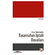 Tasarrufun ptali Davalar Sekin Yaynevi