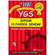 YGS Zopzor 10 Fasikül Deneme Akıllı Adam Yayınları