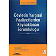 Devletin Yargsal Faaliyetlerden Kaynaklanan Sorumluluu Sekin Yaynevi