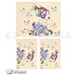 929 Soft Transfer 23x34 cm Artebella (Ak Zeminde Uygulanr)
