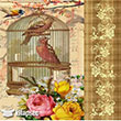6046V MixArt Kolay Transfer 25x25 cm Artebella (Ak Zeminde Uygulanr)