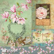 6041V MixArt Kolay Transfer 25x25 cm Artebella (Ak Zeminde Uygulanr)