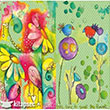 6040V MixArt Kolay Transfer 25x25 cm Artebella (Ak Zeminde Uygulanr)