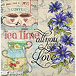 6029V MixArt Kolay Transfer 25x25 cm Artebella (Ak Zeminde Uygulanr)