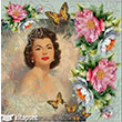 6027V MixArt Kolay Transfer 25x25 cm Artebella (Ak Zeminde Uygulanr)