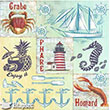 6026V MixArt Kolay Transfer 25x25 cm Artebella (Ak Zeminde Uygulanr)