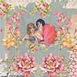6075V MixArt Kolay Transfer 25x25 cm Artebella (Ak Zeminde Uygulanr)