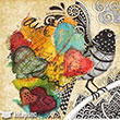 6071V MixArt Kolay Transfer 25x25 cm Artebella (Ak Zeminde Uygulanr)