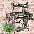 6066V MixArt Kolay Transfer 25x25 cm Artebella (Ak Zeminde Uygulanr)